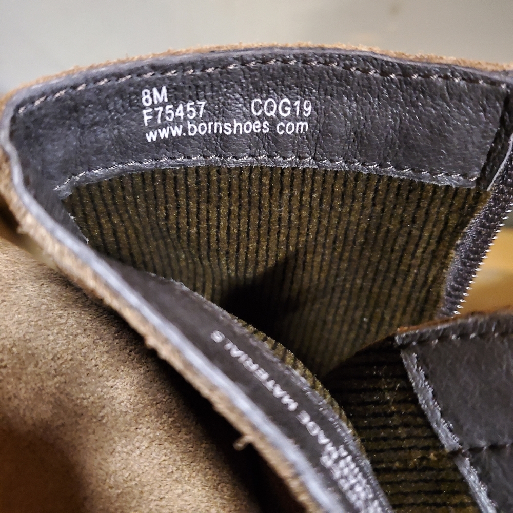 NWT Born Cotto Brown Suede Tall Boots - Picture 9 of 9